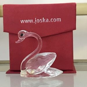 German Joska Crystal Swan